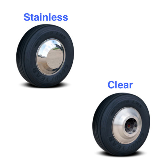 Aero Axle Covers for Front Steer Wheels - Type