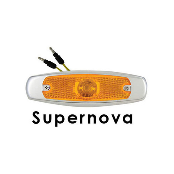 Peterbilt 389 Narrow Cowl Extensions Supernova LED