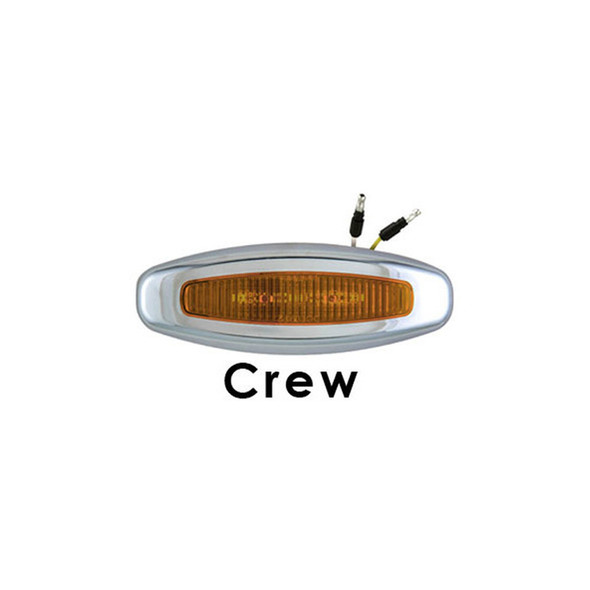 Peterbilt 389 Narrow Cowl Extensions Crew LED