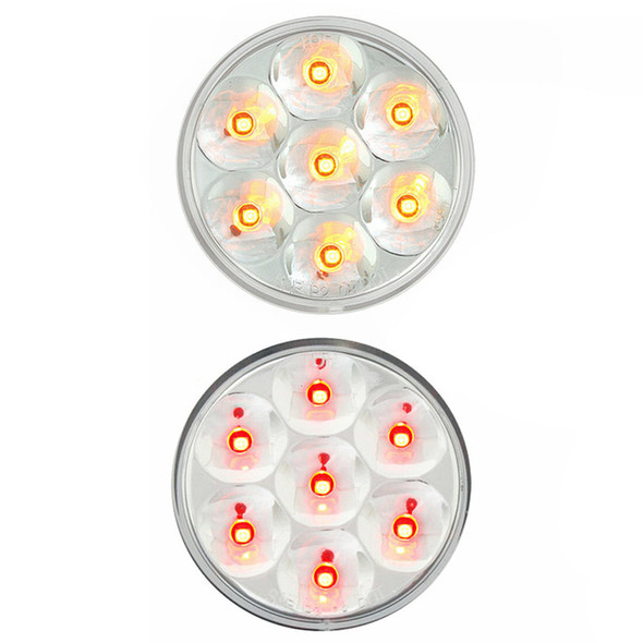 Pearl 2.5" Round LED Clearance Marker Light 7 Diodes