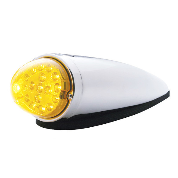 17 LED Dual Function Reflector Cab Kit - Amber Lens/Amber LED