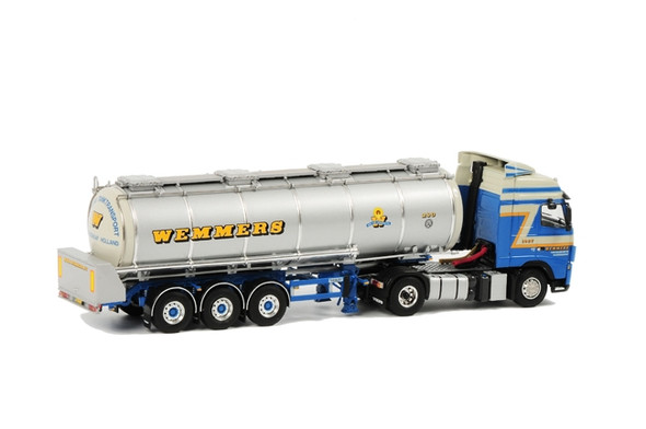 Wemmers Volvo FH 12 Globetrotter Liquid Tanker 1/50 Scale Back View