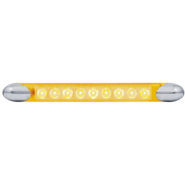 High Power LED Auxiliary Utility Light Bar Amber
