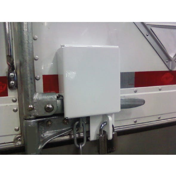 The Enforcer White Seal Guard Lock On Truck