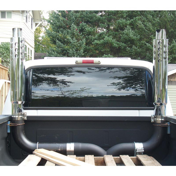 Dynaflex Tech Nine Exhaust Stack On Ford F-350