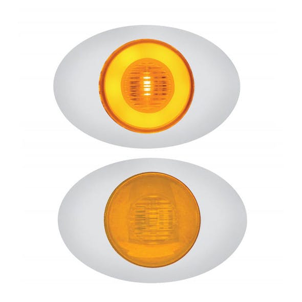 5 LED M3 Millenium Clearance Marker GLO Light Amber
