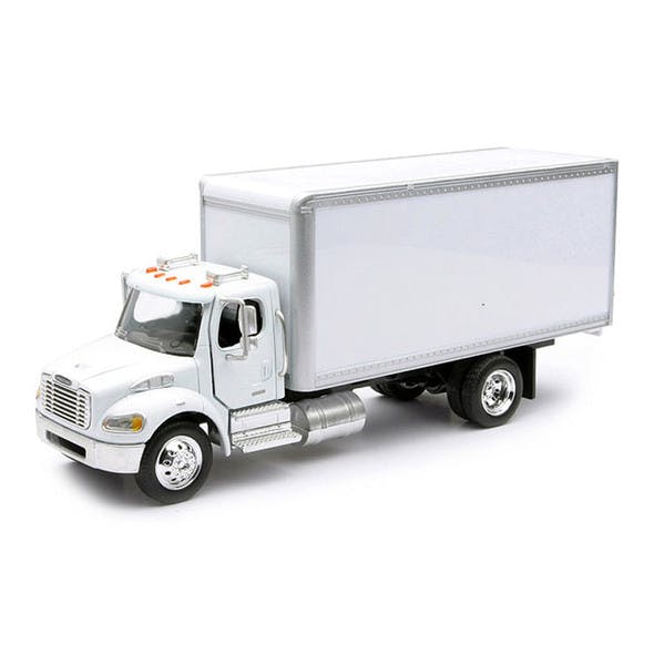 Freightliner M2 White Box Truck 1/43 Scale