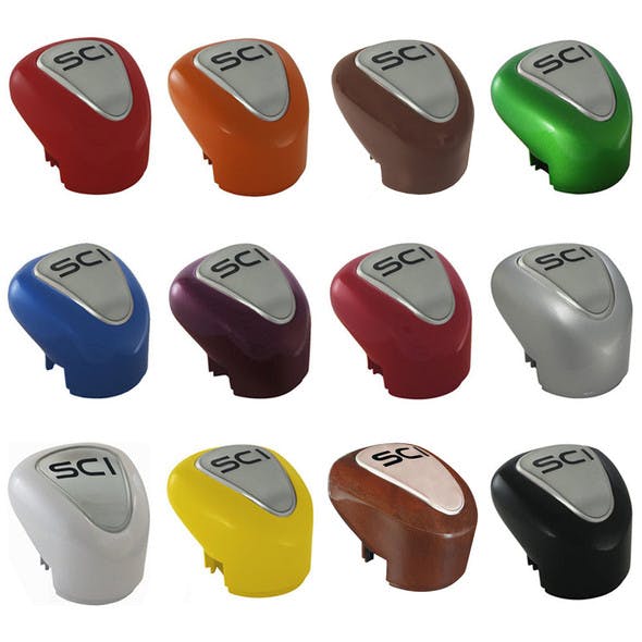 13 or 18 Speed Colored Shift Knobs Viper Red Orange Green Blue Purple Red Silver White Yellow Black