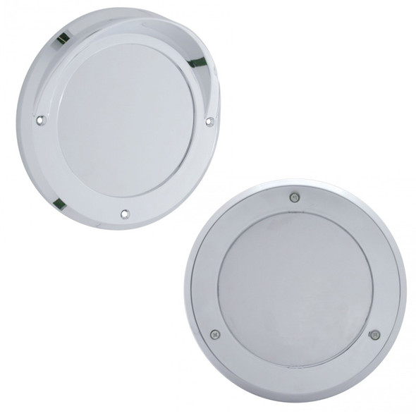 4" Mirror Light Bezel With And Without Visor