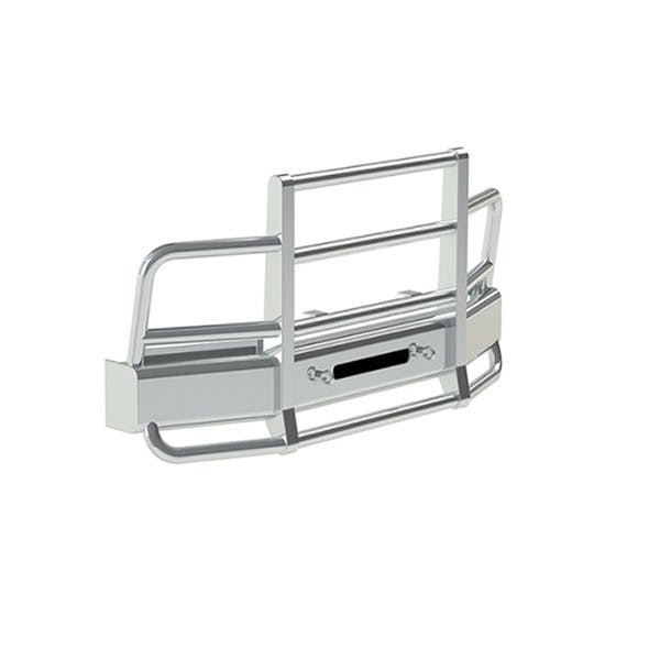 Freightliner Cascadia Herd 2 Post Defender Bumper Grill Guard With Horizontal Bars