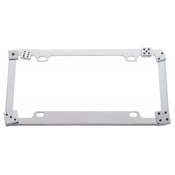 Universal Dice License Plate Frame