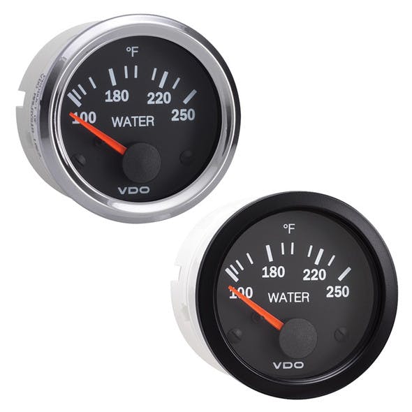 Semi Truck Electrical Water Temperature Gauge Vision