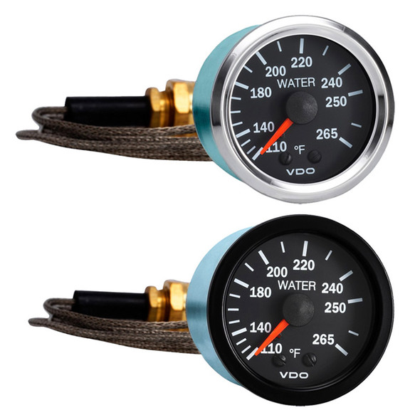 Semi Truck Mechanical Water Temperature Gauge With Capillary Vision