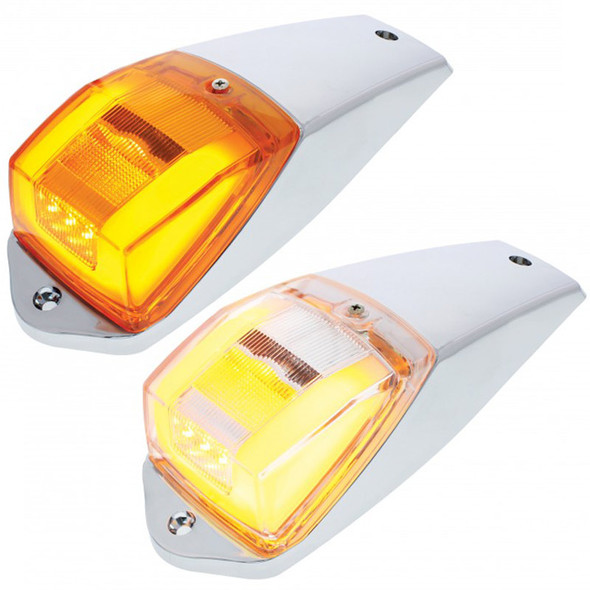 24 LED Rectangular GLO Cab Light Lit