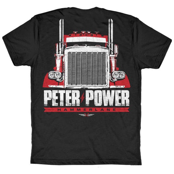 Peter Power Hammer Lane T-Shirt Back