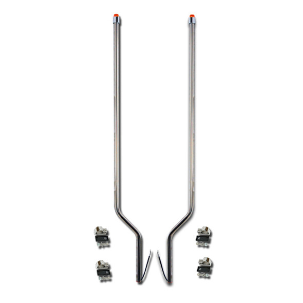 Freightliner M2 Stainless Steel LED Bumper Guide