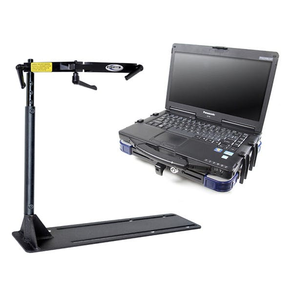 Universal Over The Road Truck Laptop Mount With A-MOD Desktop