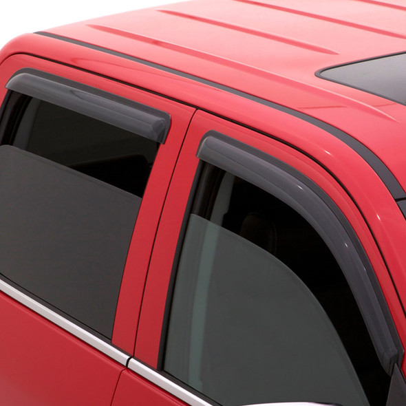 Chevrolet Colorado Extended Cab AVS Smoke Ventvisor 4 Piece On Truck