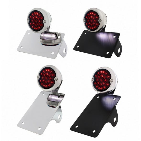 1933 Ford LED Tail Light with Smoked Lens all Options