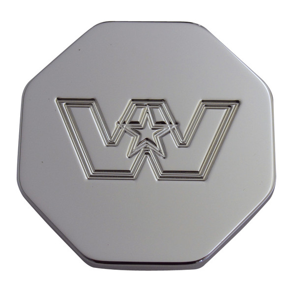 Engraved Western Star Logo Tractor Trailer Air Brake Knob Octagonal