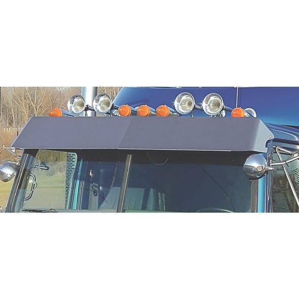 Western Star 4900 Series Drop Visor On Truck