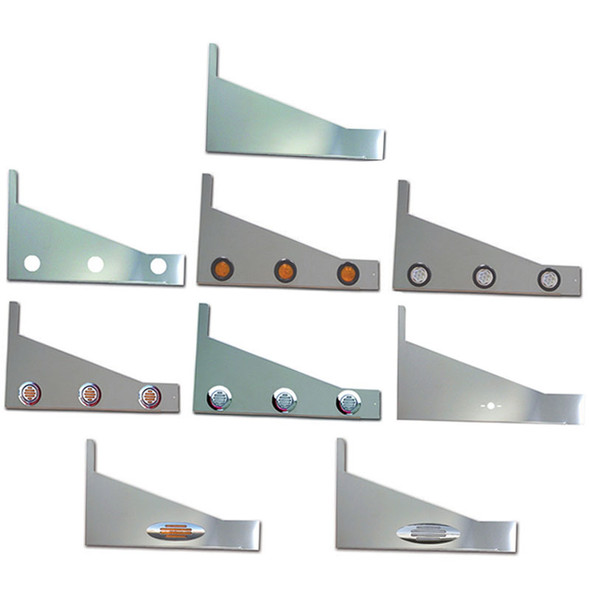 Peterbilt 379 Stainless Steel Sleeper Extension Panels