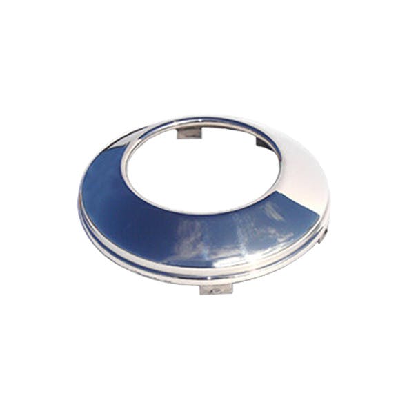 Stainless Steel Front Baby Moon Axle Cover With Cut-Out Center