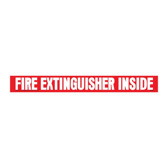 Safety Fire Extinguisher Inside Decal Transport Safety Sign Sticker