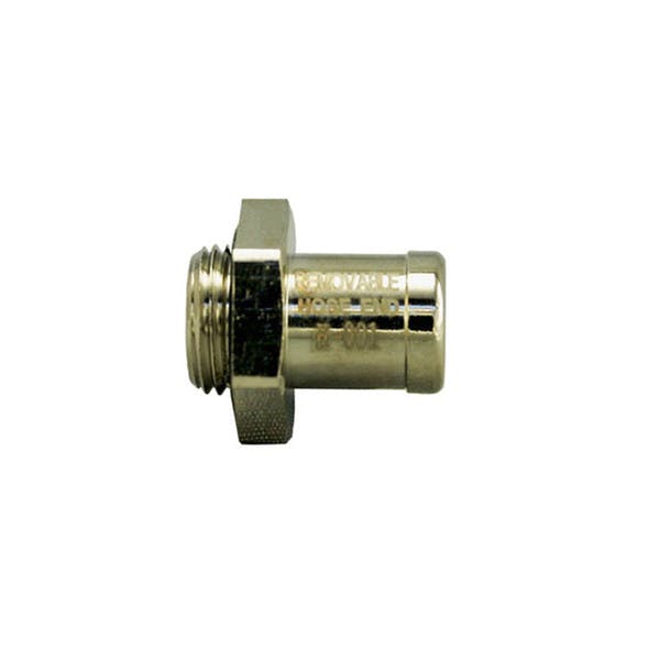 Straight Removable Hose End For EZ Oil Drain Valves - Small