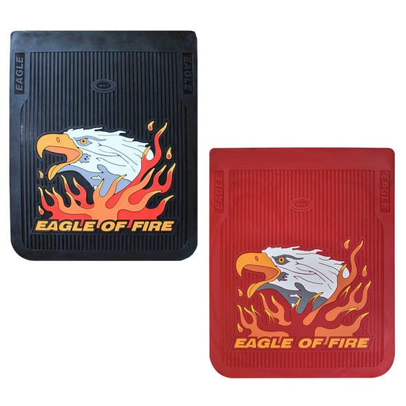 24" Vertical Fire Eagle Mud Flaps