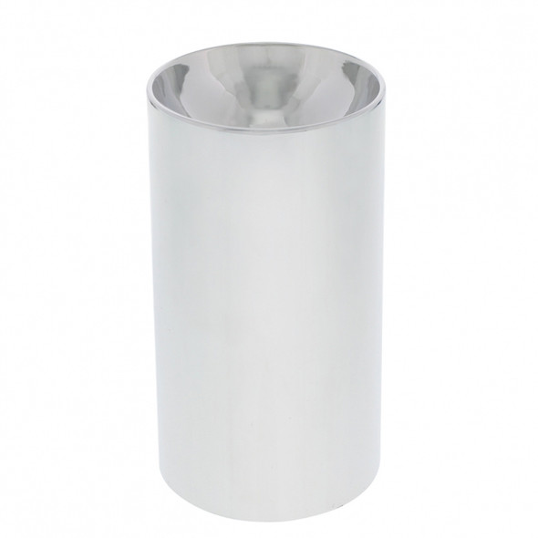 Chrome 33mm Thread On Concave Cylinder Nut Cover