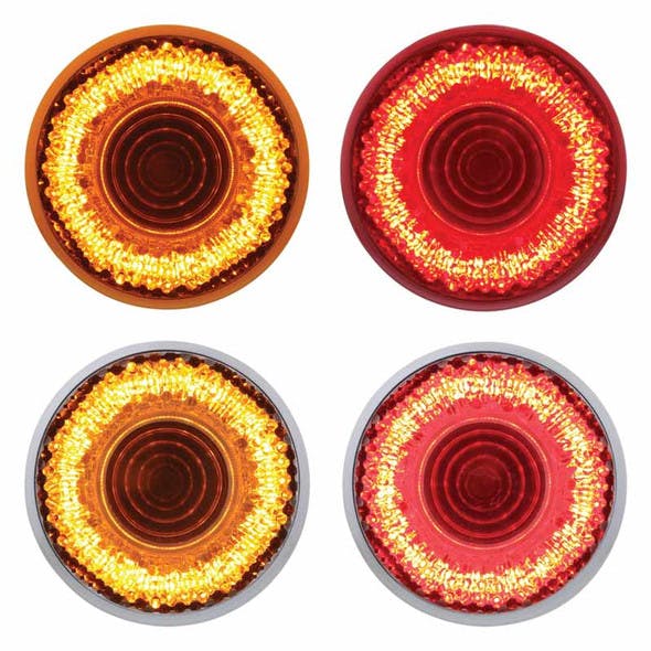 2" Round Mirage LED Clearance Marker Light - Styles
