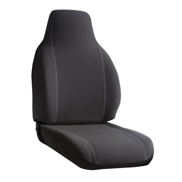 Custom Fit Seat Covers For Aftermarket Semi Truck Seats SP80 Series Black