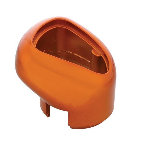 13/15/18 Speed Eaton Fuller Style Gearshift Knob Colored Cadmium Orange