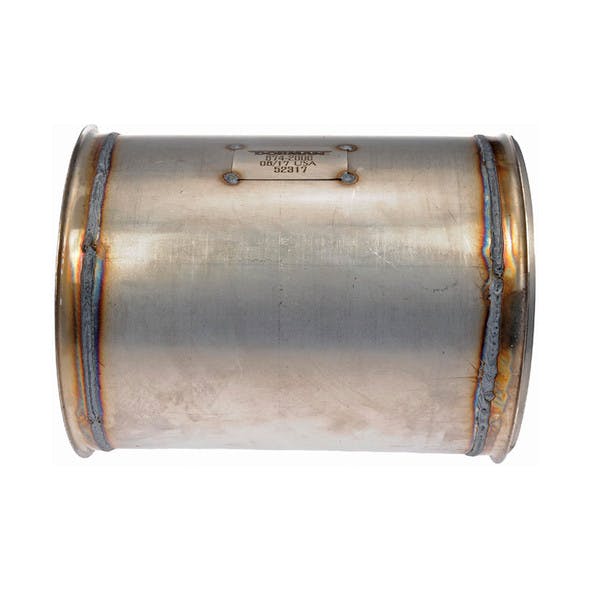 Diesel Particulate Filter Side View