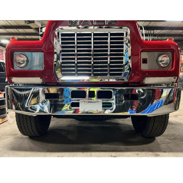Mack R DM Chrome Grill Replacement