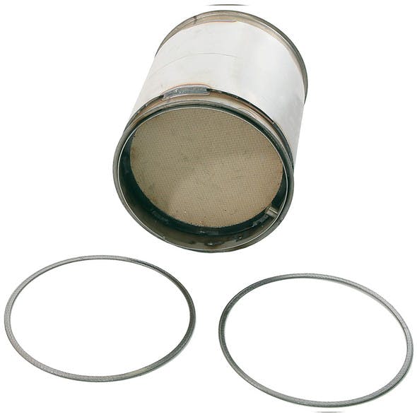 Diesel Particulate Filter For Cummins ISX 15 Engines Angle