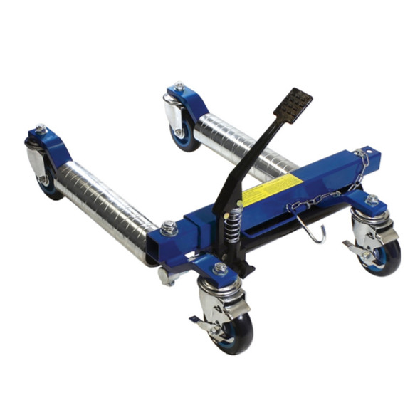 Deluxe Heavy Duty Vehicle Positioning Jack Side Angle