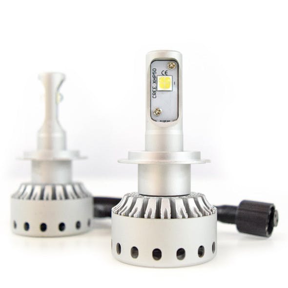 H7 Premium LED Headlight Bulbs- Full View