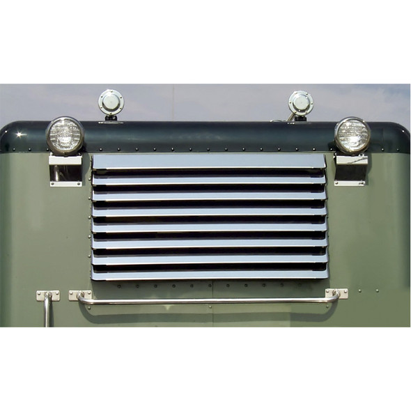 Peterbilt 389 Louver-Style Rear Window Shade 8 Louvers By Roadworks