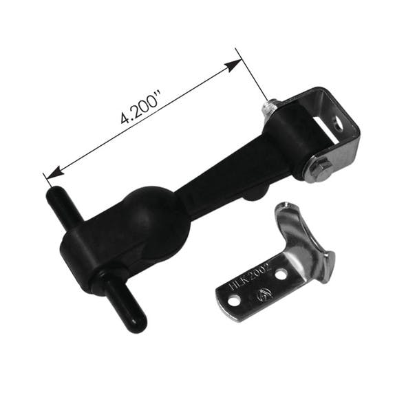 Universal 4.2" Hood Latch With Clamp Measurements