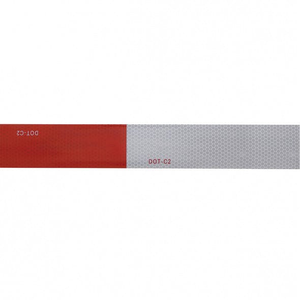 DOT-C2 Reflective Tape 7" White/11" Red