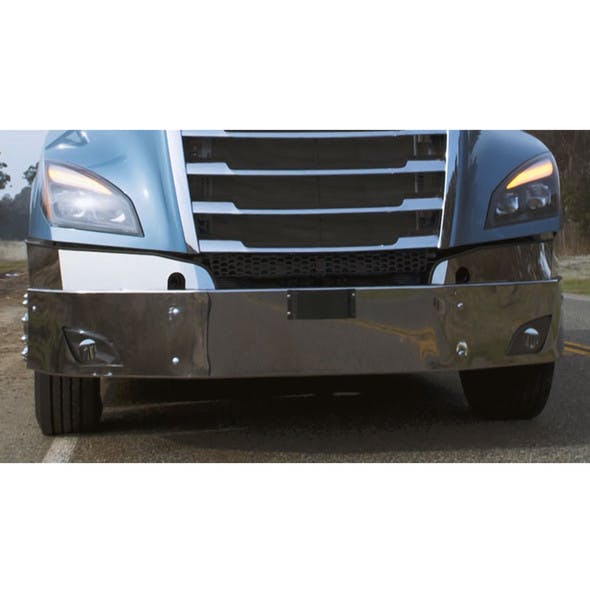 Freightliner Cascadia 2018 Chrome Bumper By Valley Chrome