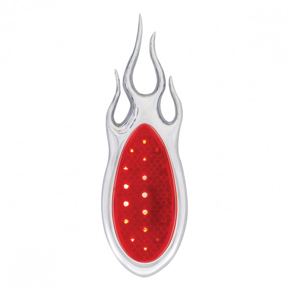 19 LED Flame Sequential Tail Light Partially Lit