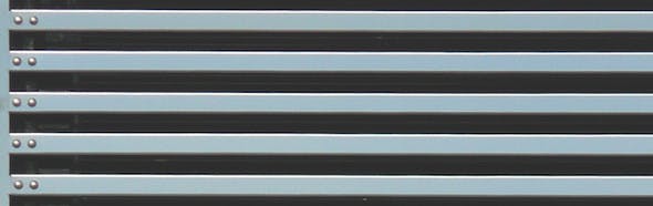 Peterbilt 362 COE Grill With 17 Horizontal Bars By RoadWorks