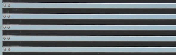 Peterbilt 362 COE Cabover Rear Grill With 7 Horizontal Bars By RoadWorks