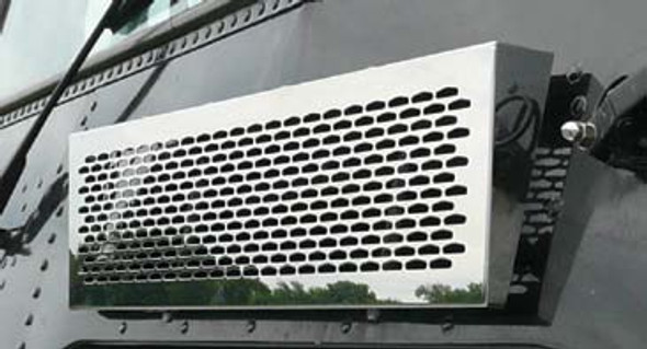 Freightliner FLA Cabover Hinged Upper Grill With Freightliner Logo Holes By RoadWorks