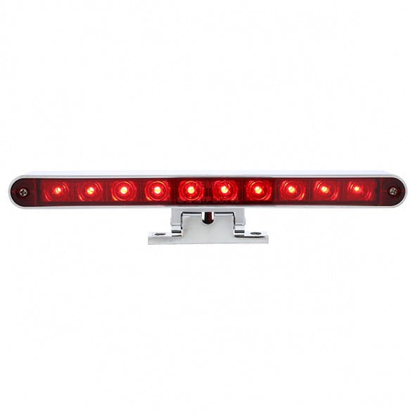 10" Dual Function Light Bar With 180 Swivel Base Red LED/Red Lens