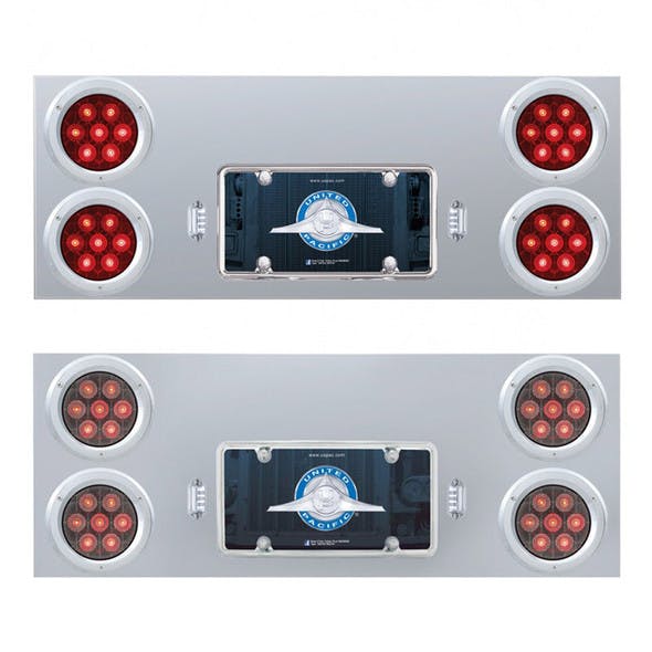 Competition Series Rear Center Panel With 4 Bezels