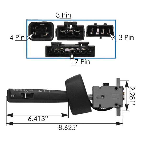 Dimensions and Connectors